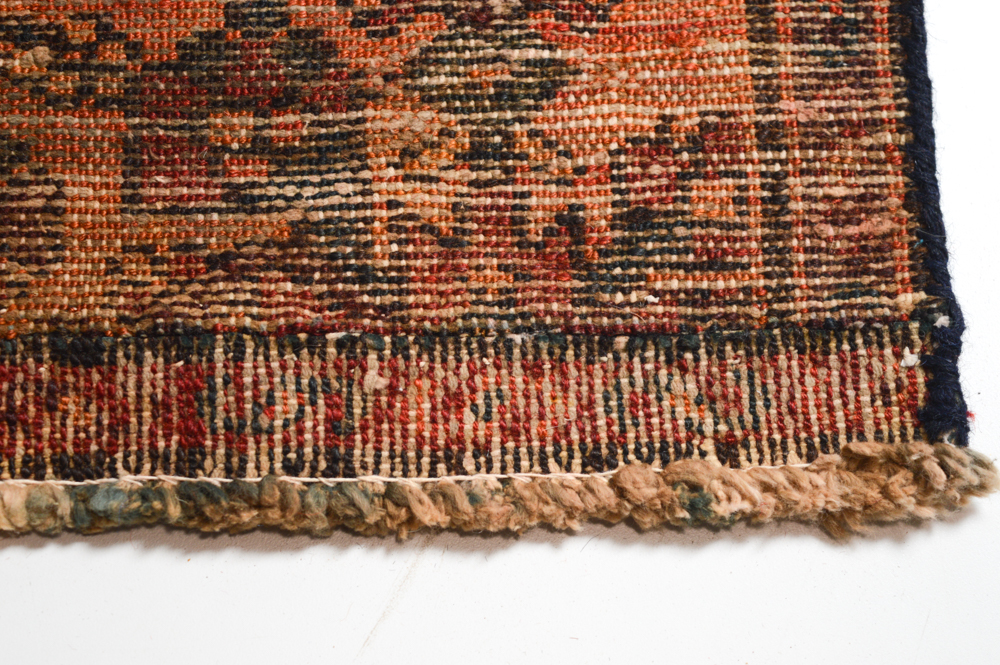 Hand-Knotted Persian Heriz Area Rug