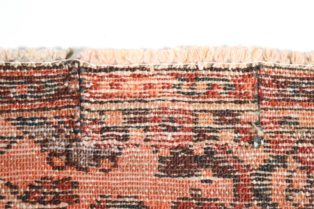 Hand-Knotted Persian Heriz Area Rug