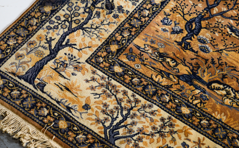 Tabriz Style Power Loomed Room Size Rug