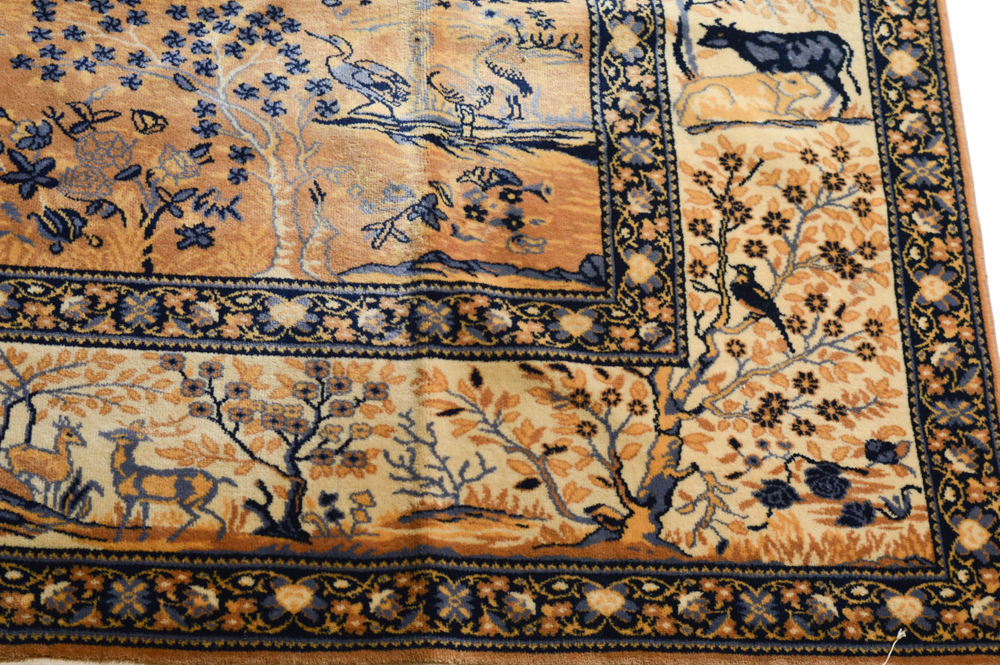 Tabriz Style Power Loomed Room Size Rug