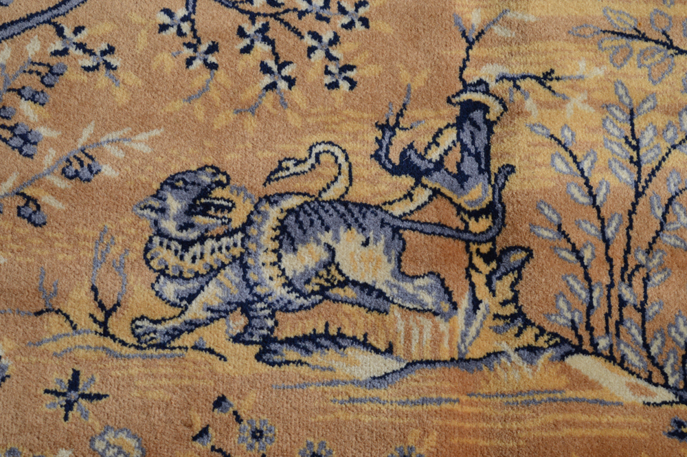 Tabriz Style Power Loomed Room Size Rug