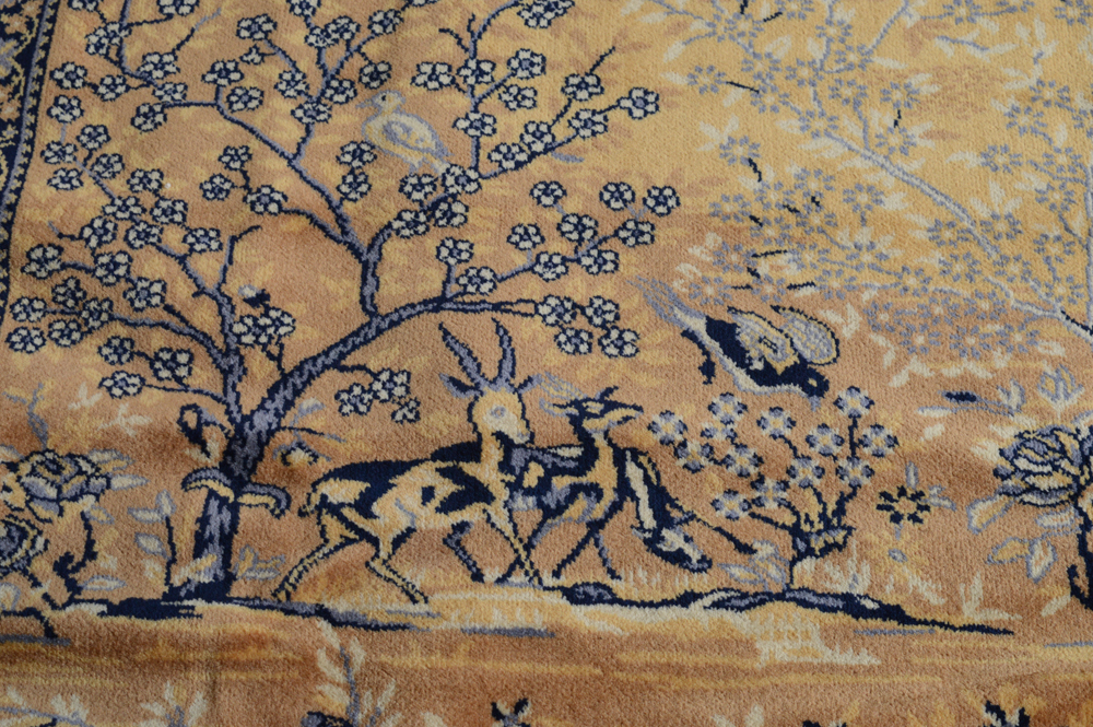 Tabriz Style Power Loomed Room Size Rug