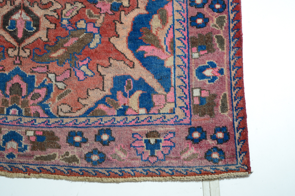 Hand-Knotted Persian Malayer Sarouk Area Rug