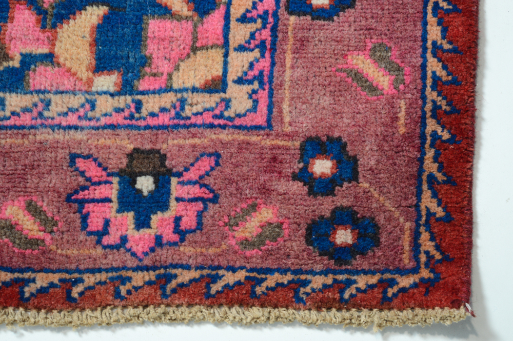 Hand-Knotted Persian Malayer Sarouk Area Rug