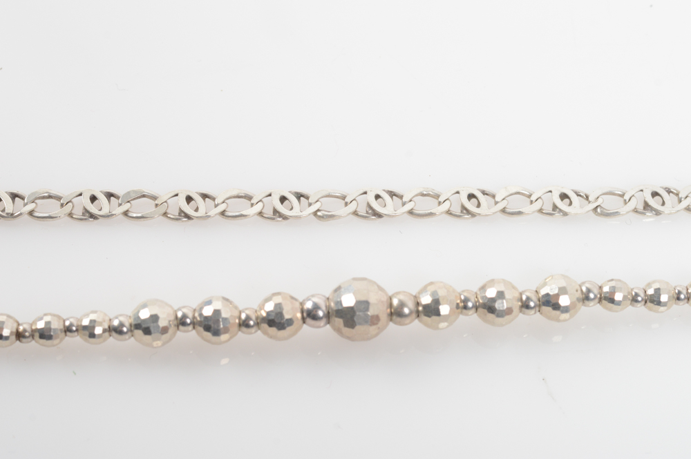 Sterling Silver Bracelet Pair