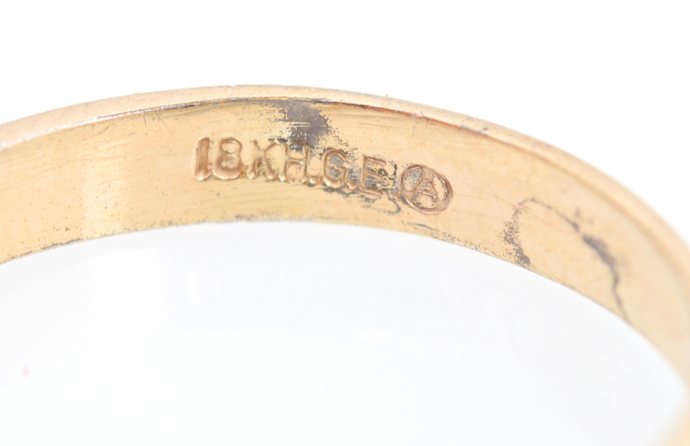 Yellow Gold Filled Necklace and Ring