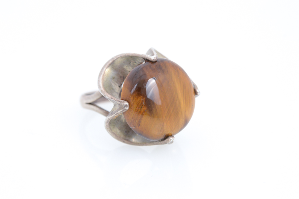 Pair of Sterling Silver Rings