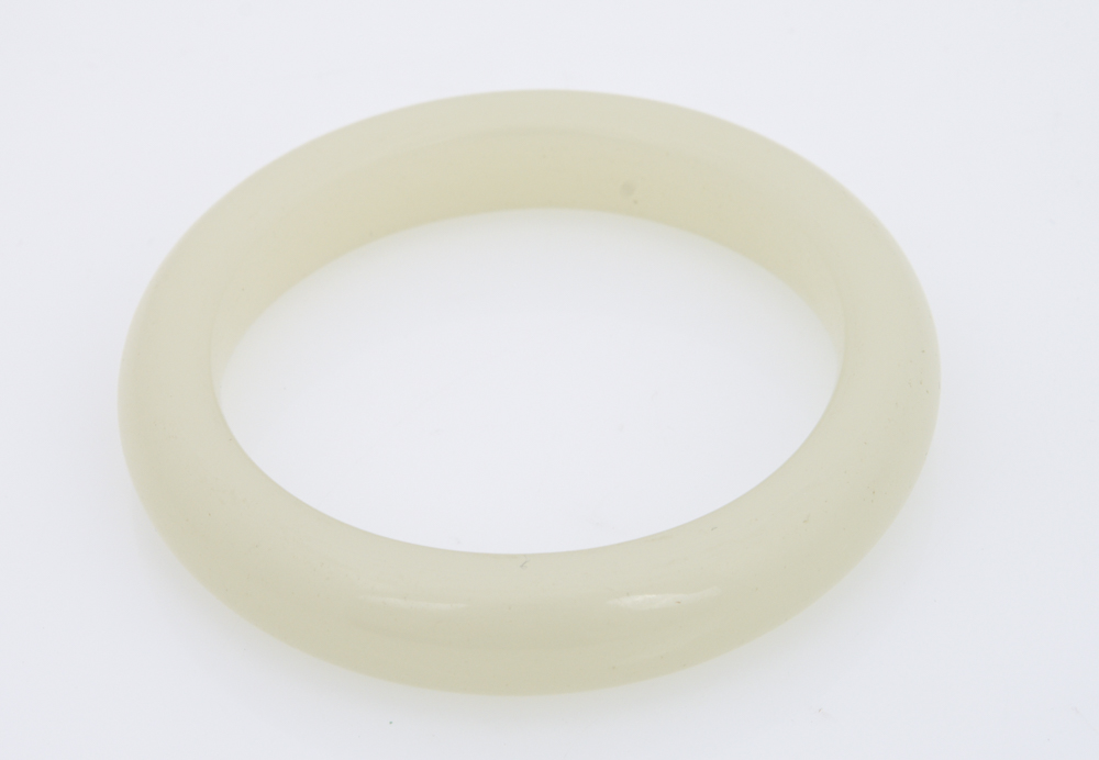 Synthetic Jade Bangle Bracelet