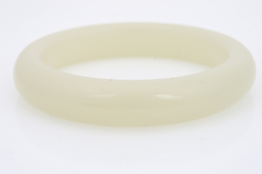 Synthetic Jade Bangle Bracelet