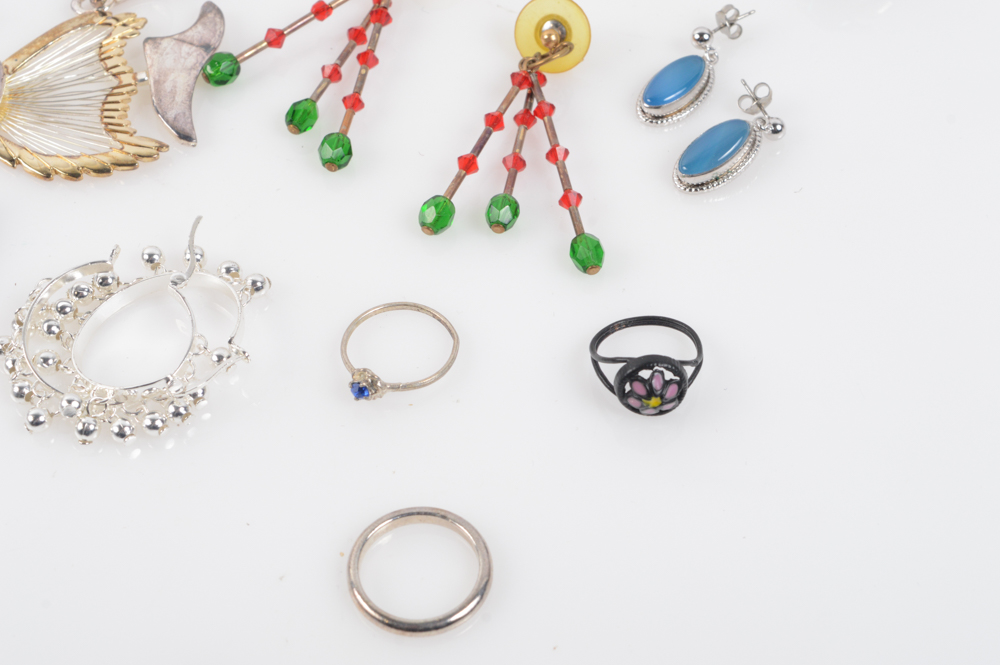 Silver Tone Jewelry Collection