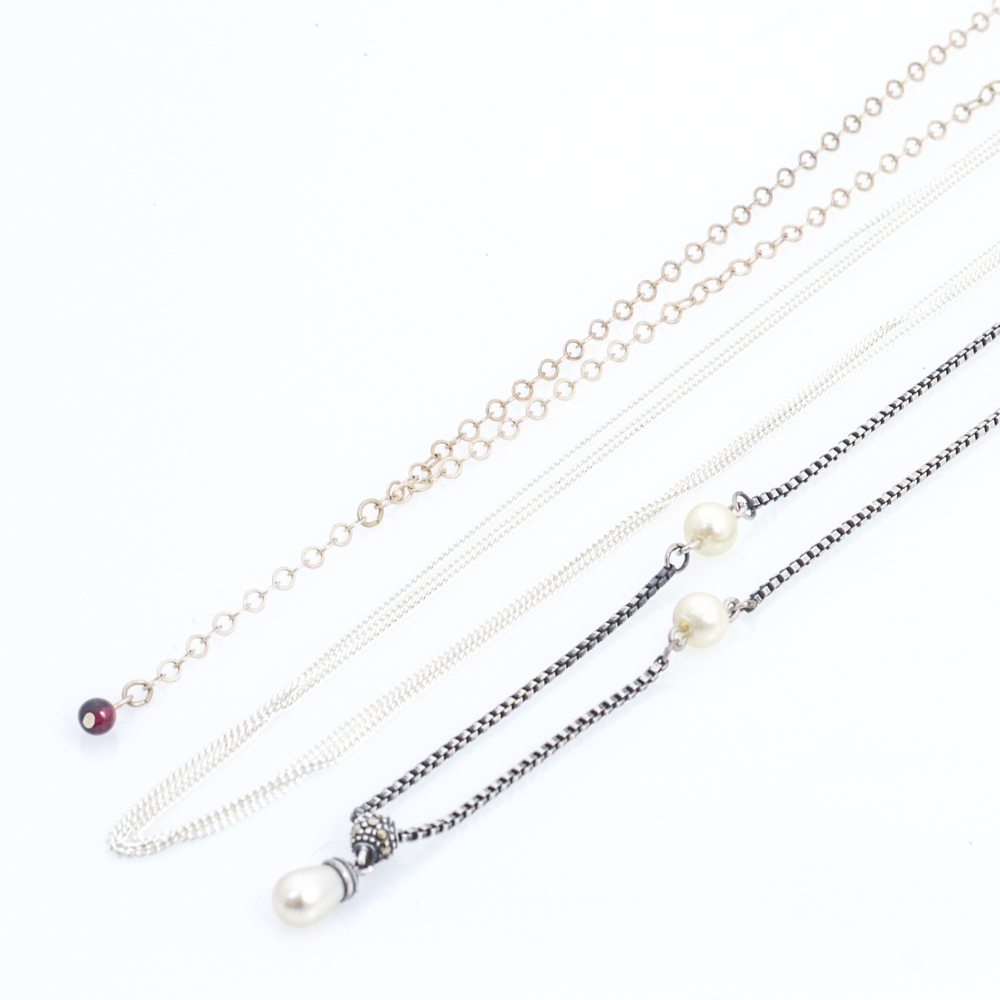 Sterling Silver Necklaces