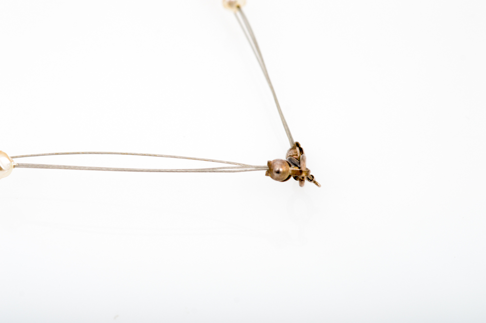 Sterling Silver and Pearl Necklaces with Bracelet