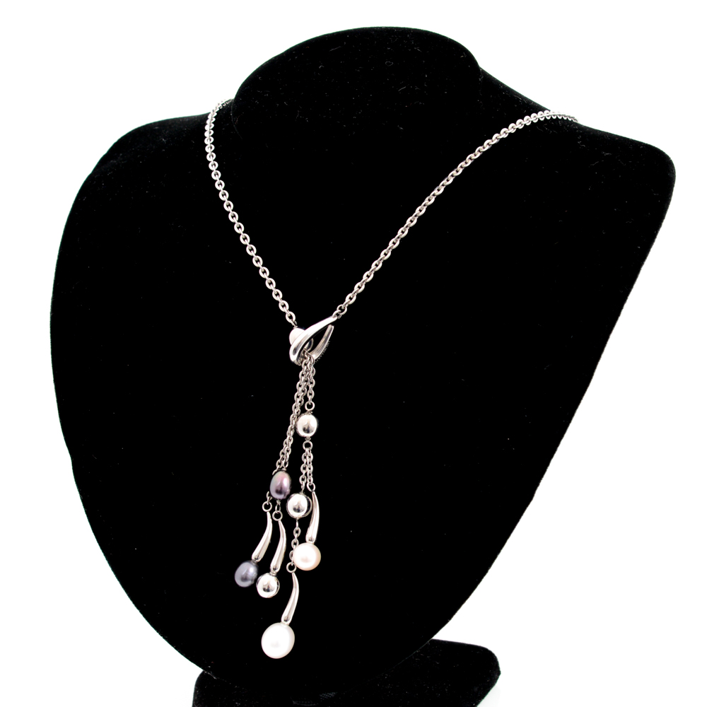 Morellato Pearl-Look Chain Necklace