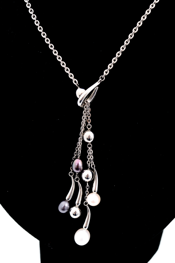 Morellato Pearl-Look Chain Necklace