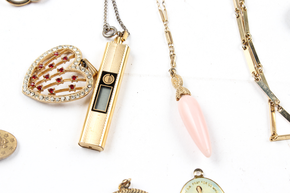 Gold Tone Jewelry Array