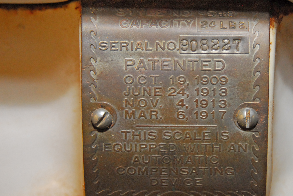 White Metal Dayton Scales