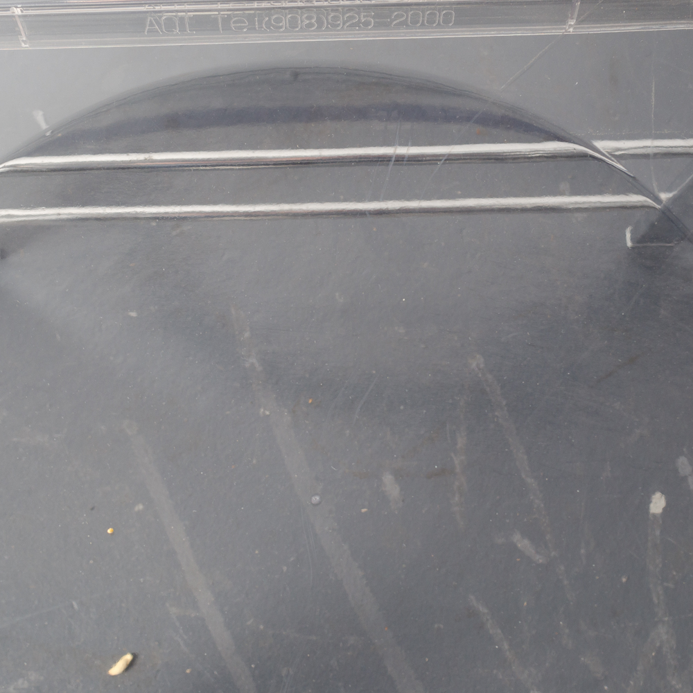 Modernist Lucite and Chrome Folding Chairs by Alston Quality Industries