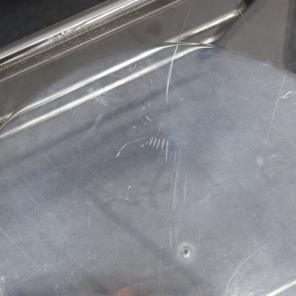 Modernist Lucite and Chrome Folding Chairs by Alston Quality Industries