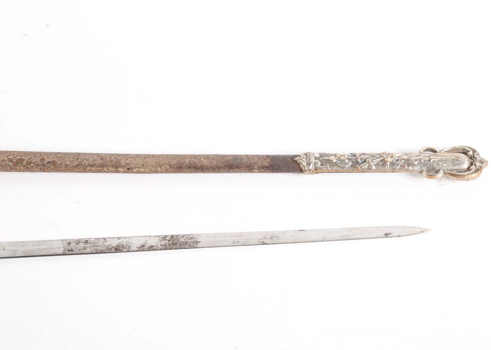 Vintage Knights of Columbus Masonic Templar Sword