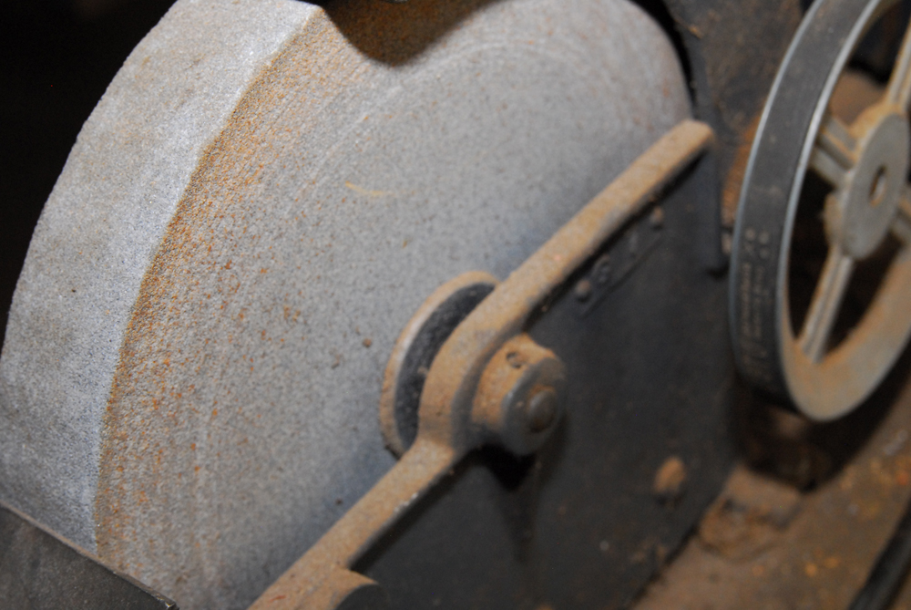 Vintage Dunlap Bench Grinder