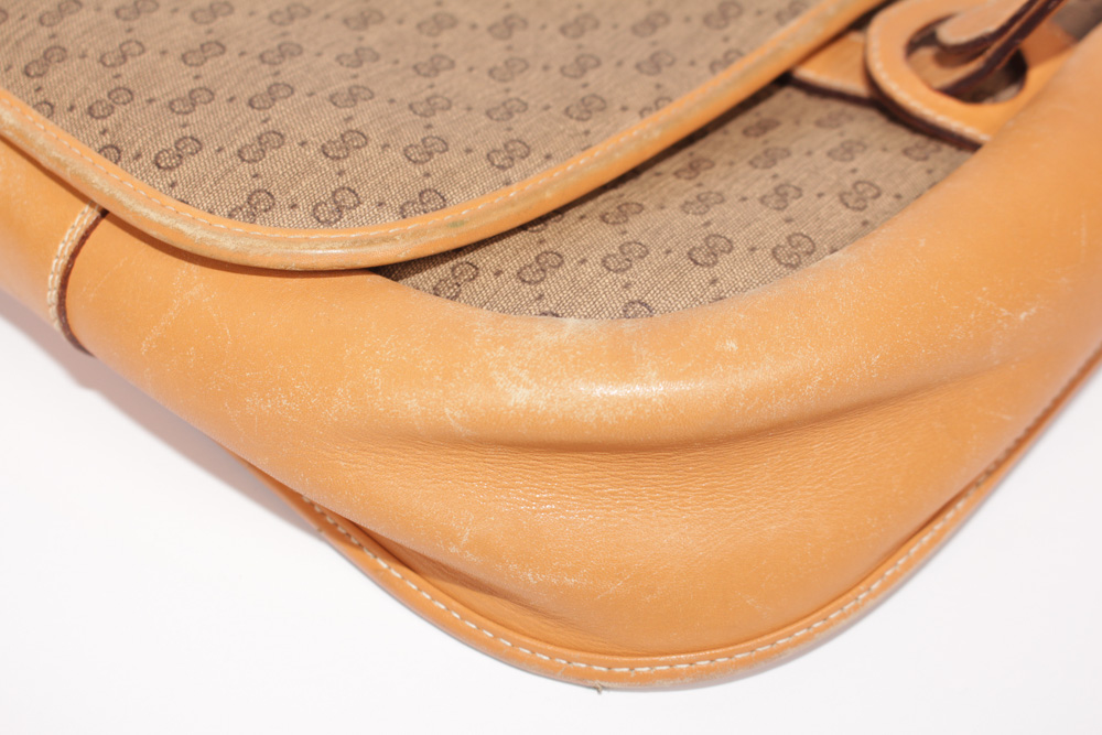 Vintage Gucci Monogram Shoulder Bag