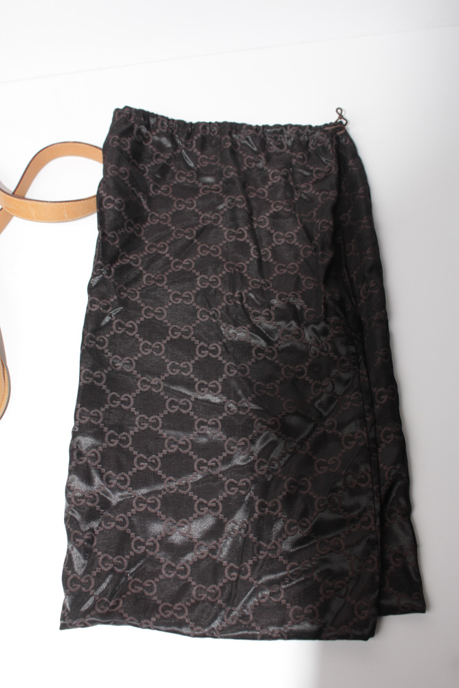 Vintage Gucci Monogram Shoulder Bag