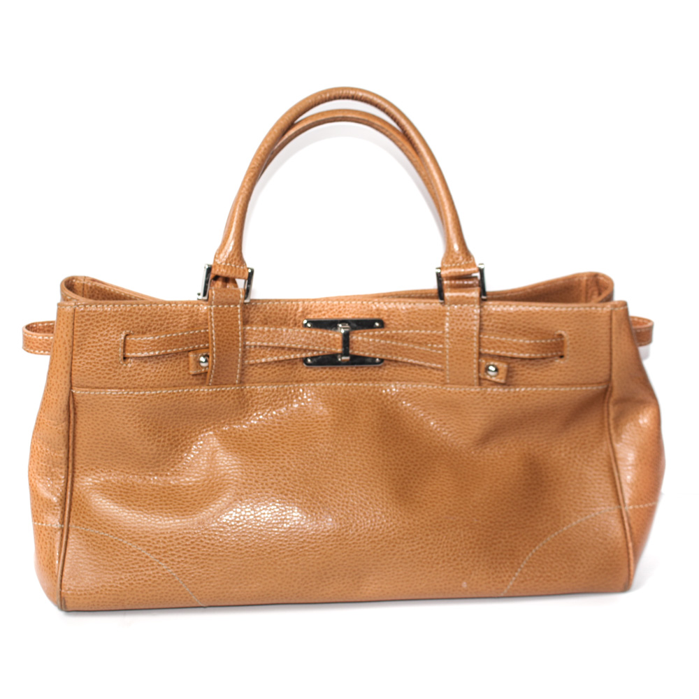 J. McLaughlin Leather Handbag