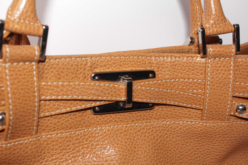 J. McLaughlin Leather Handbag