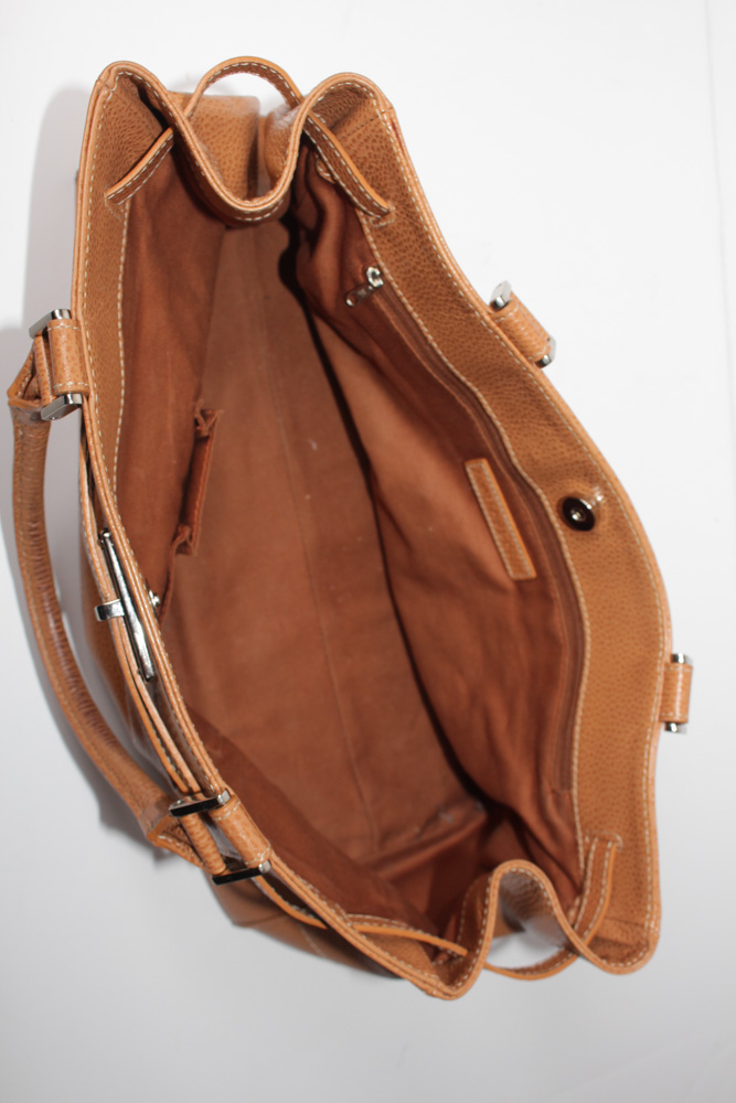 J. McLaughlin Leather Handbag