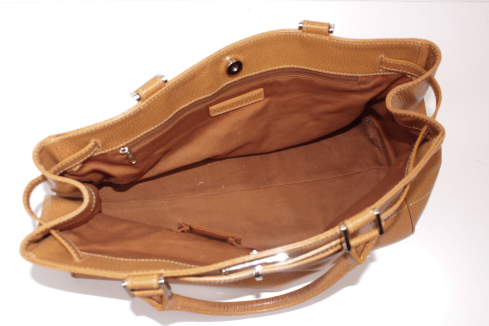 J. McLaughlin Leather Handbag