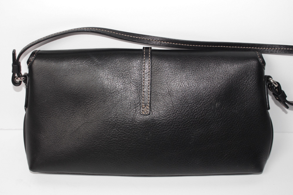 Coach Black Leather Handbag