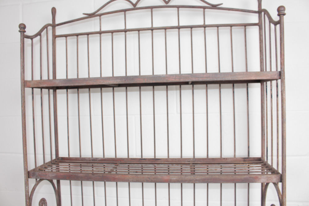 Wrought Iron Baker's Rack