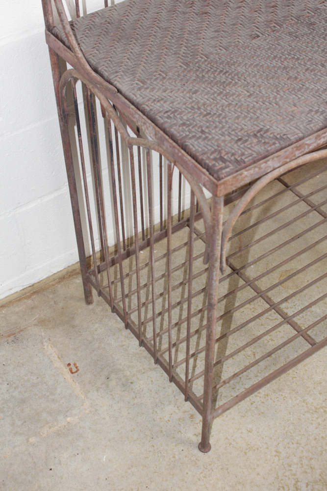 Wrought Iron Baker's Rack