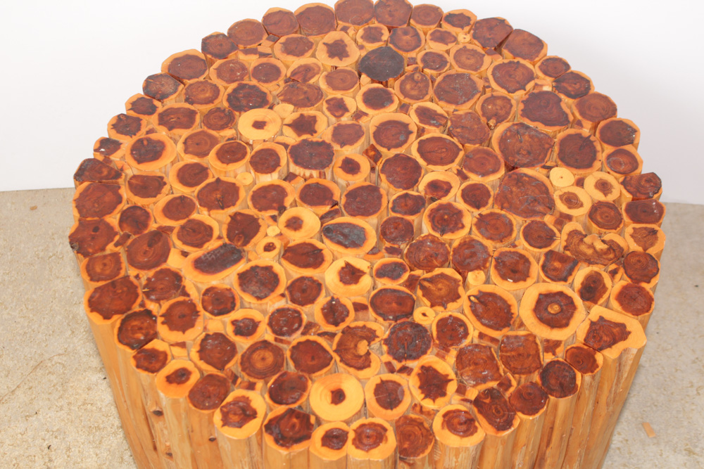 Hickory Bundle Accent Table