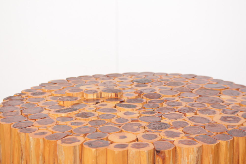 Hickory Bundle Accent Table