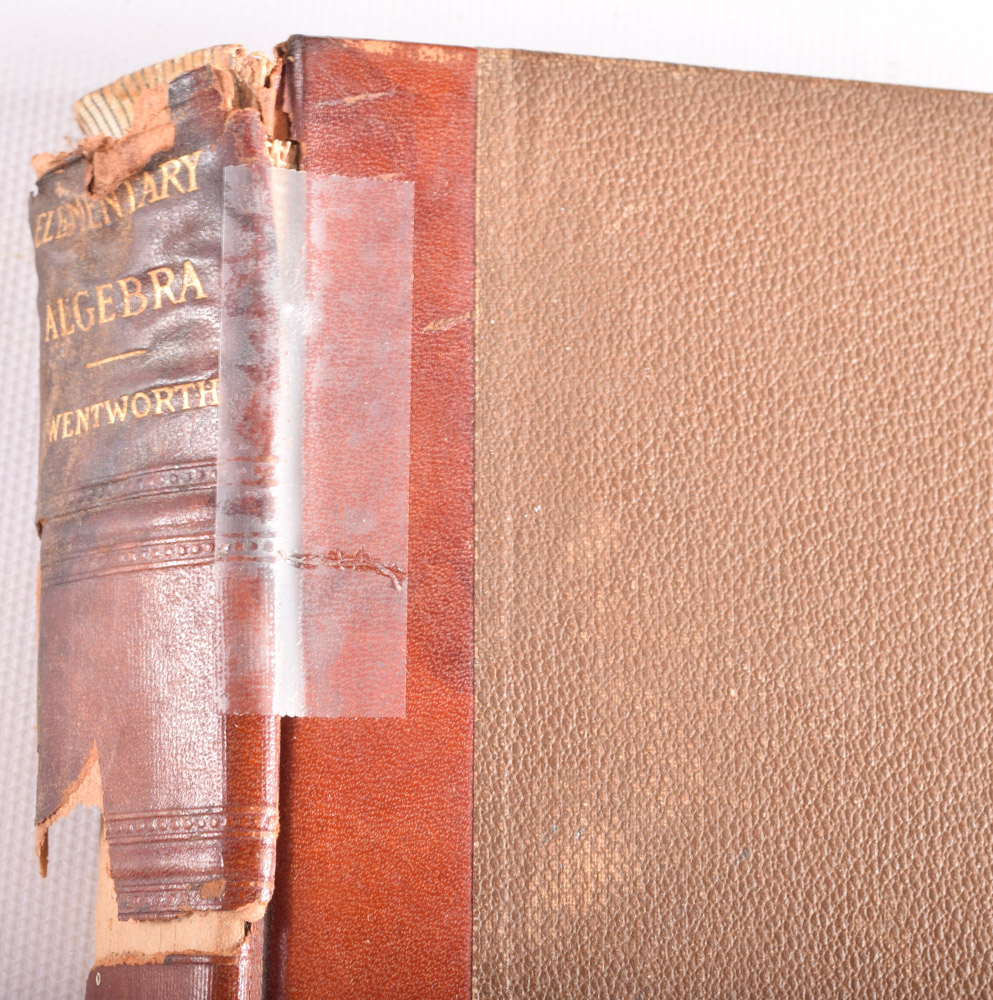 Collection of Antique and Vintage Science and Mathematics Books