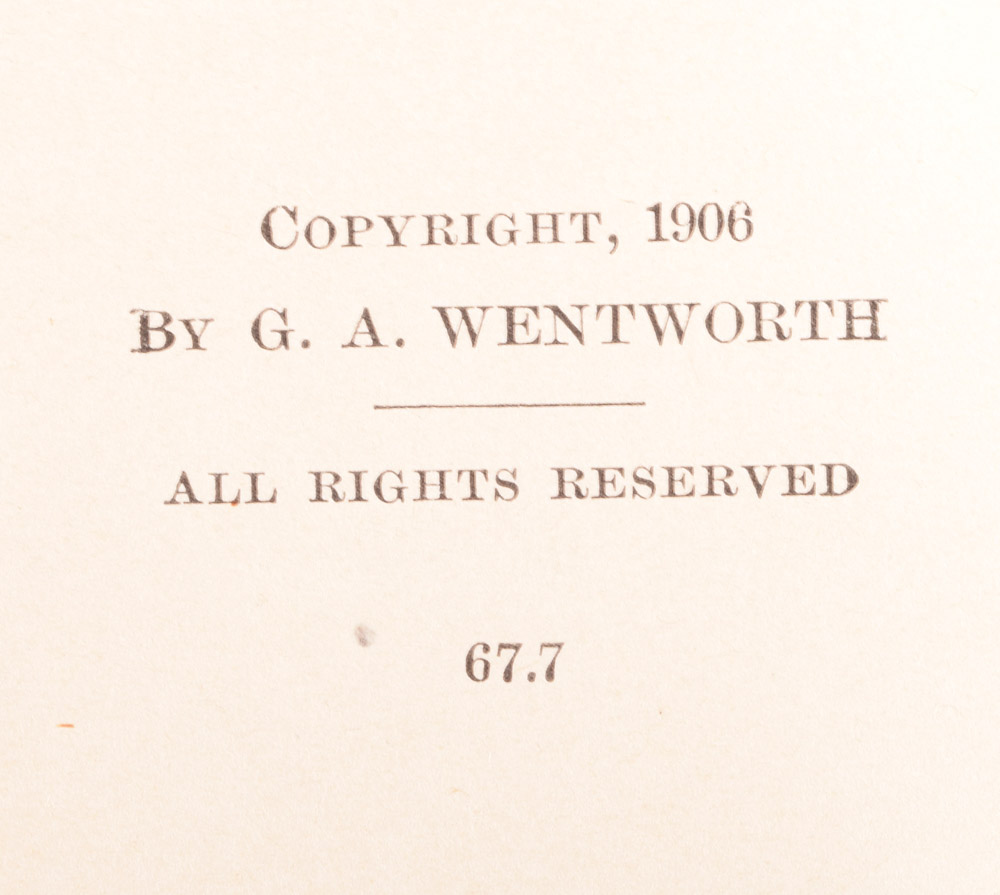 Collection of Antique and Vintage Science and Mathematics Books