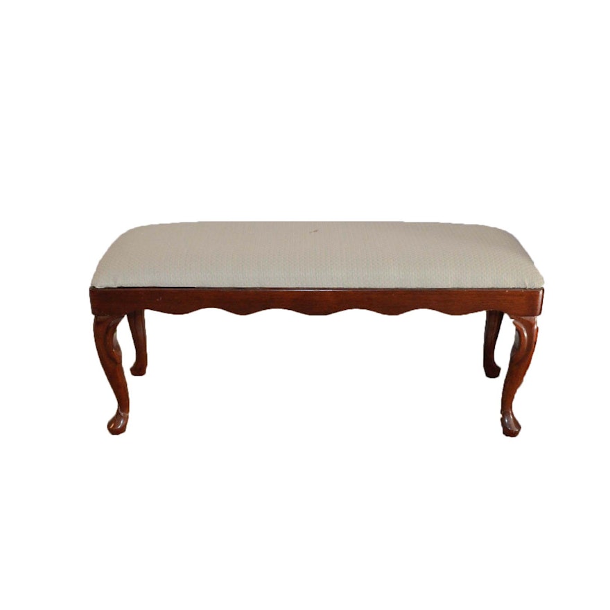 Queen Anne Style Bench by The Bombay Company