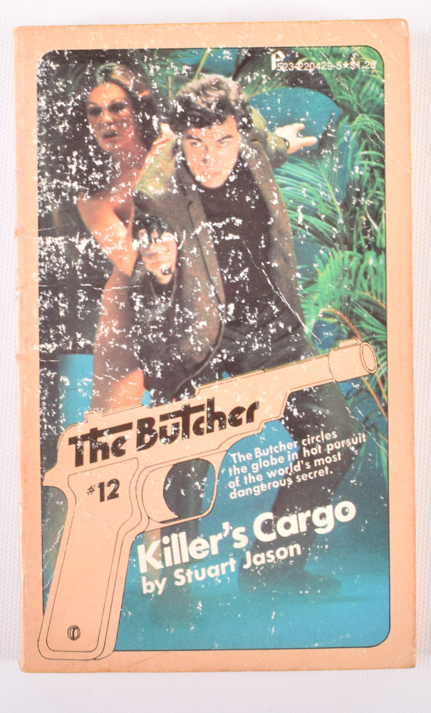 Vintage Collection of "The Butcher" Novels by Stuart Jason