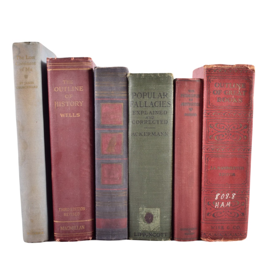 Collection of Vintage Non-Fiction Books