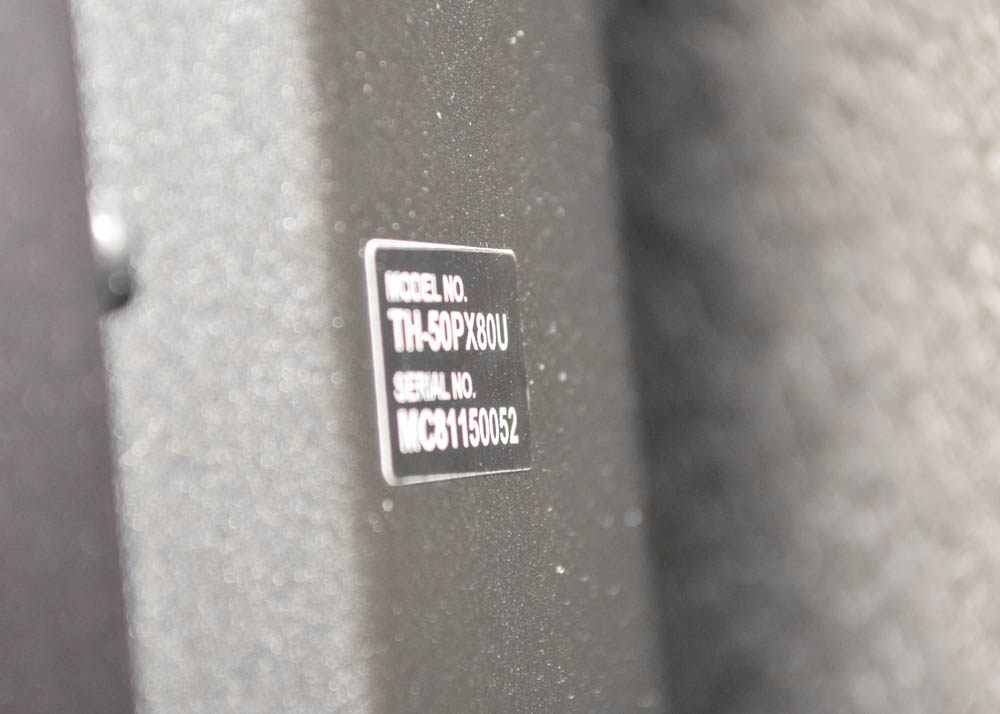 Panasonic Viera 50" Plasma Television