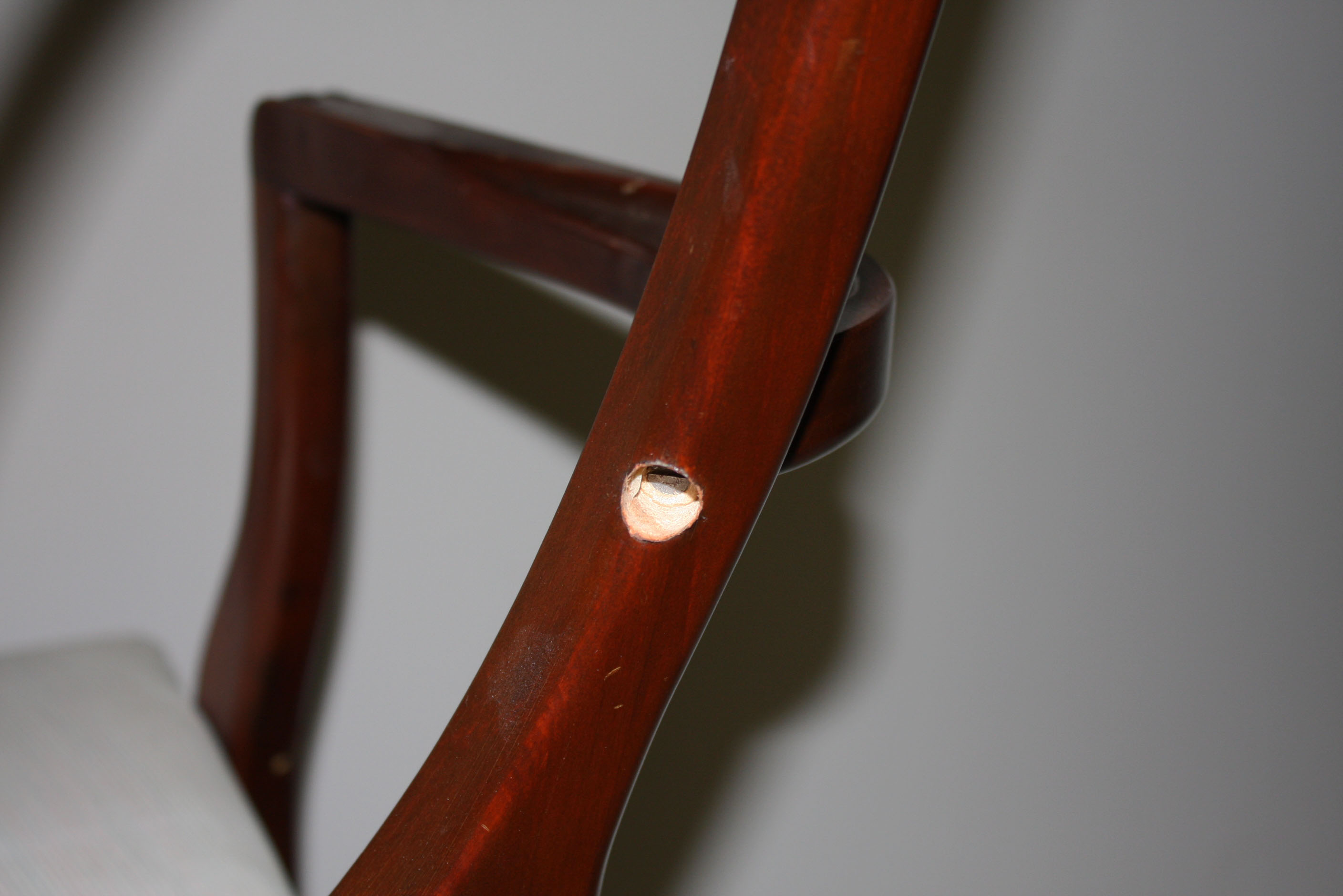 Six Hepplewhite Style Shield-Back Dining Chairs by Drexel