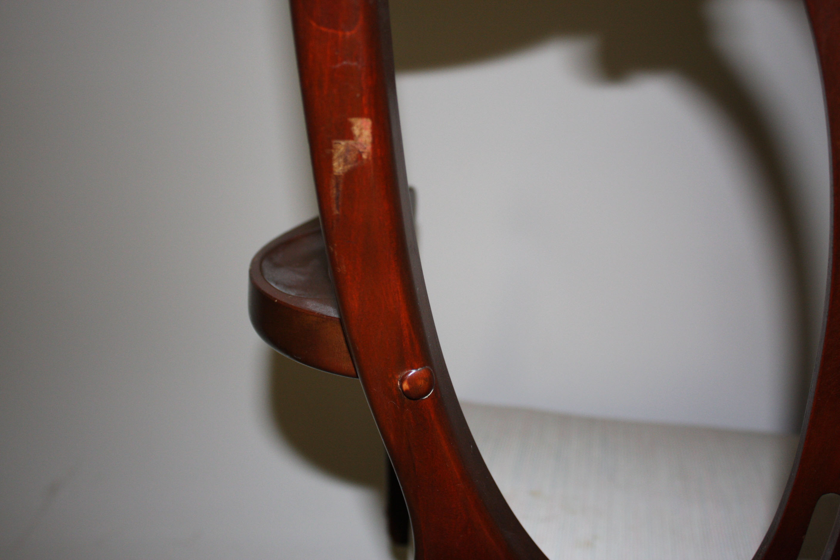 Six Hepplewhite Style Shield-Back Dining Chairs by Drexel