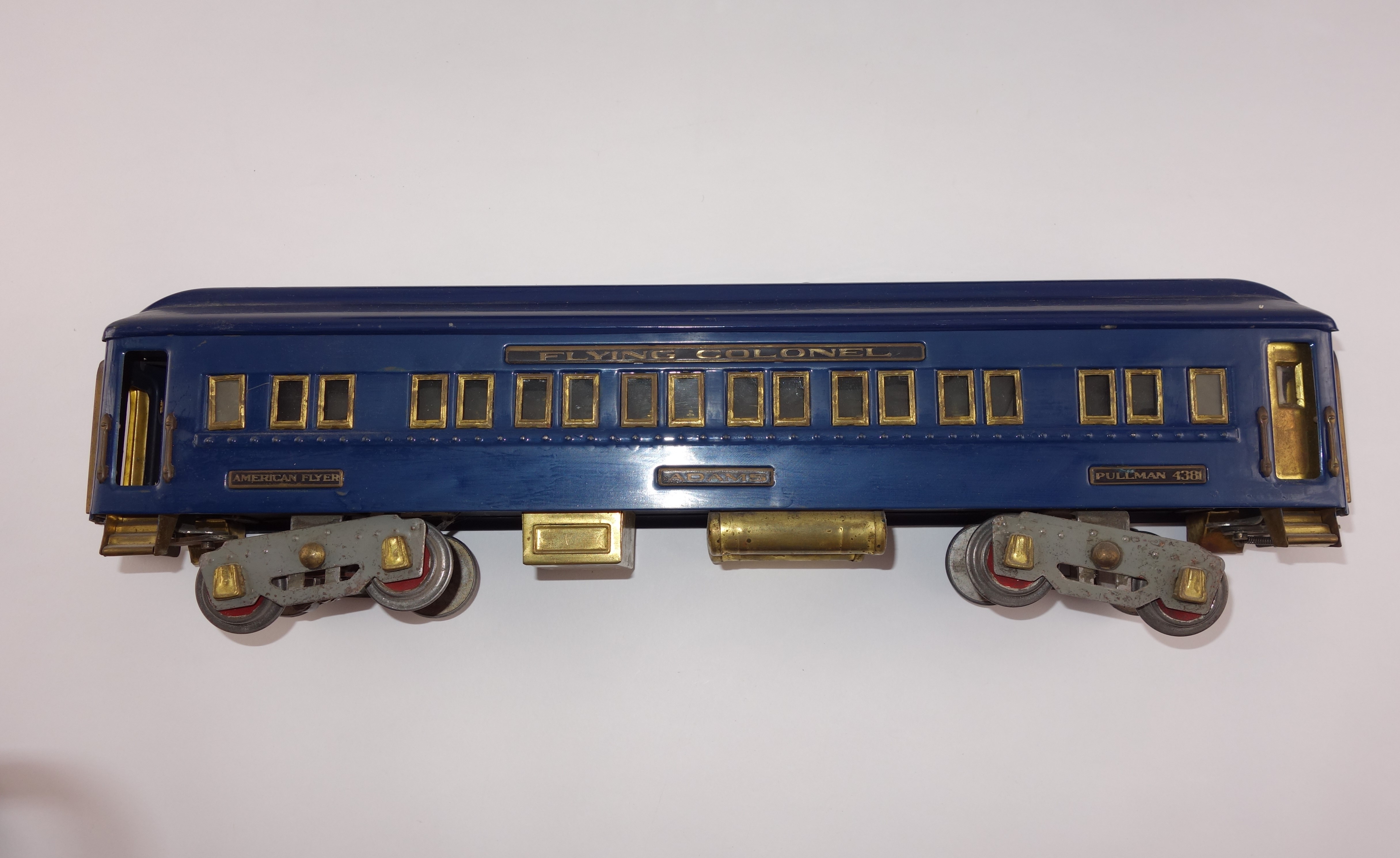 Three American Flyer Wide Gauge Cars