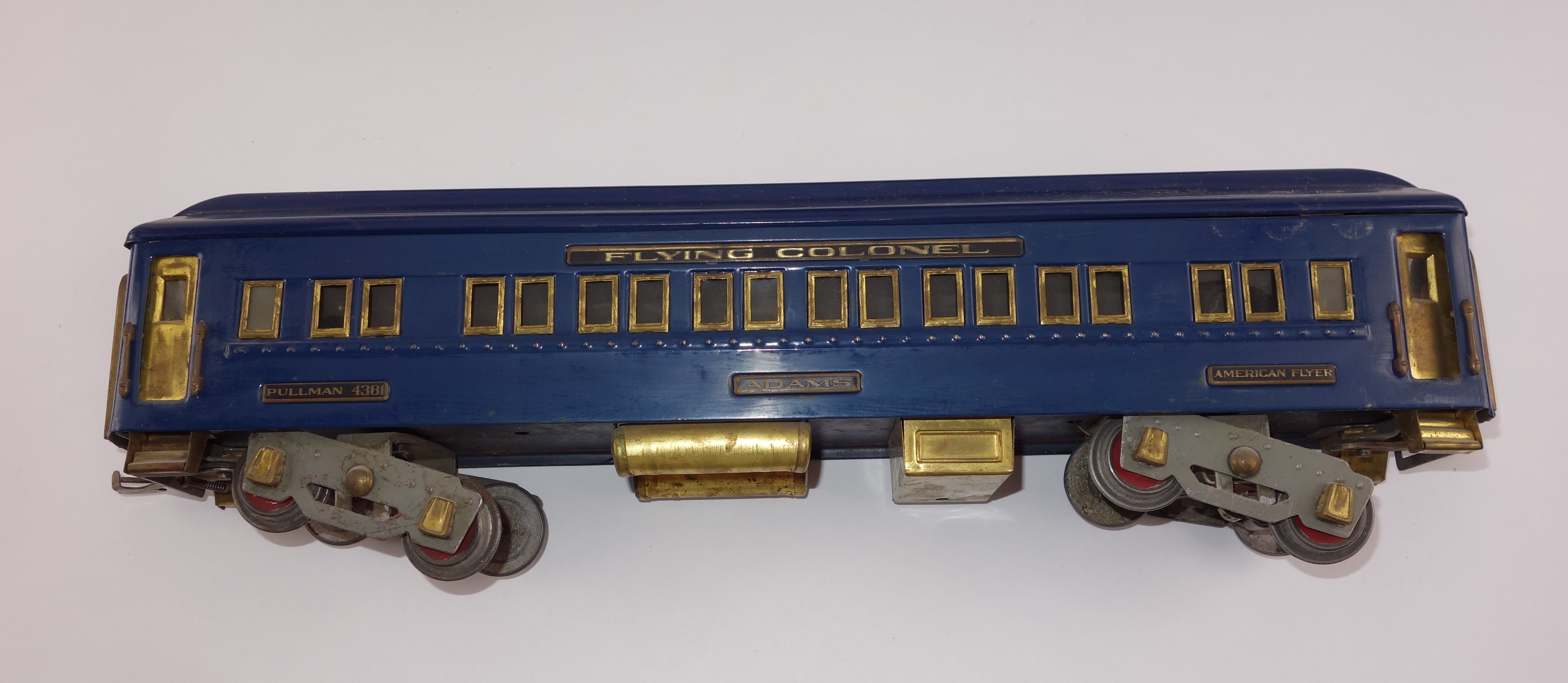 Three American Flyer Wide Gauge Cars