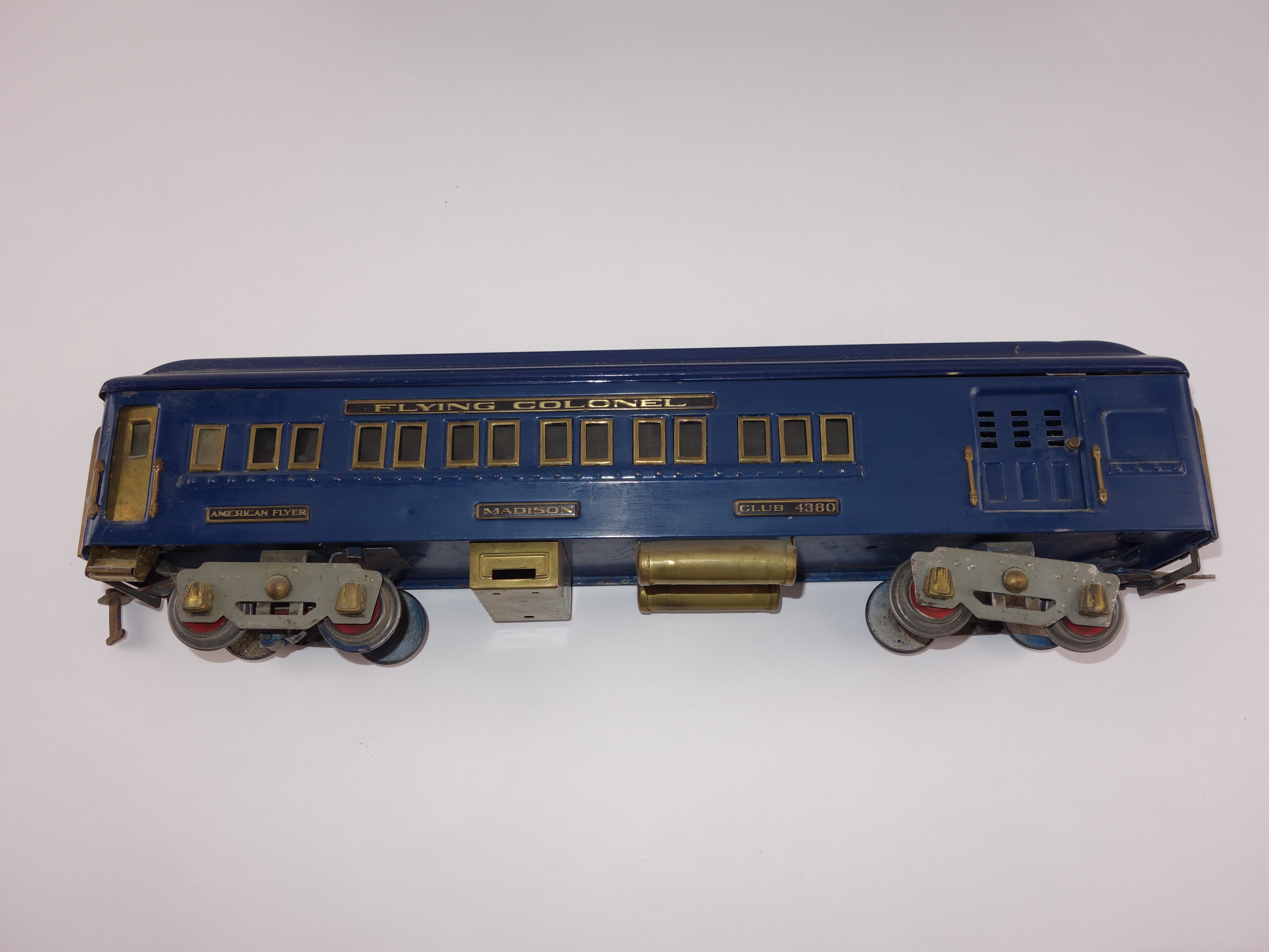 Three American Flyer Wide Gauge Cars