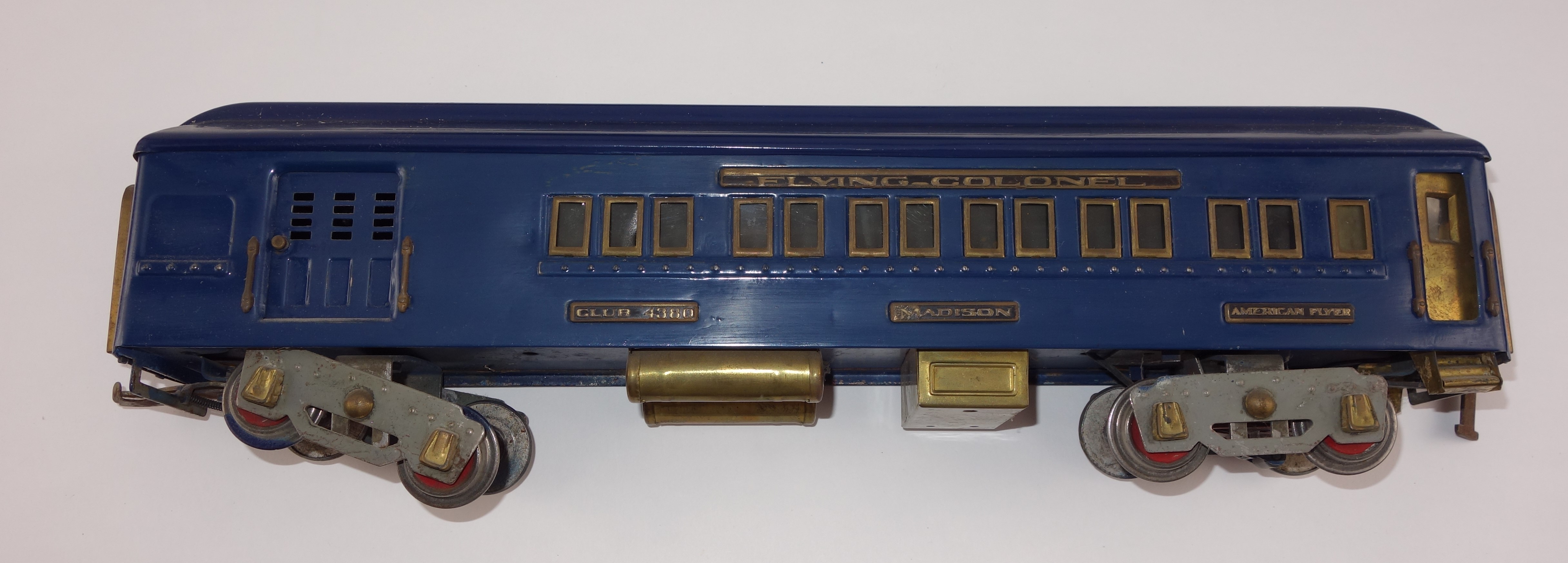 Three American Flyer Wide Gauge Cars