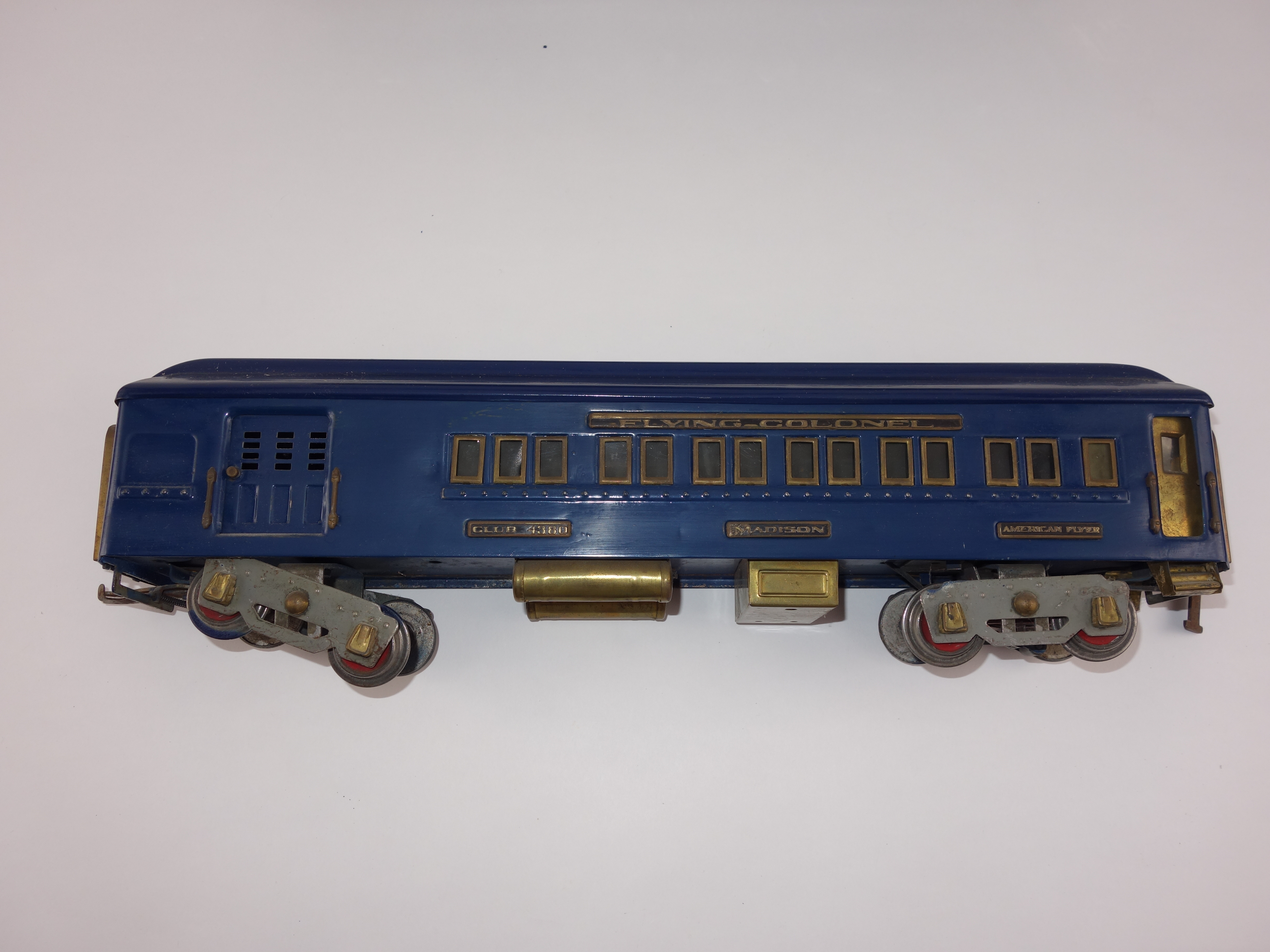 Three American Flyer Wide Gauge Cars