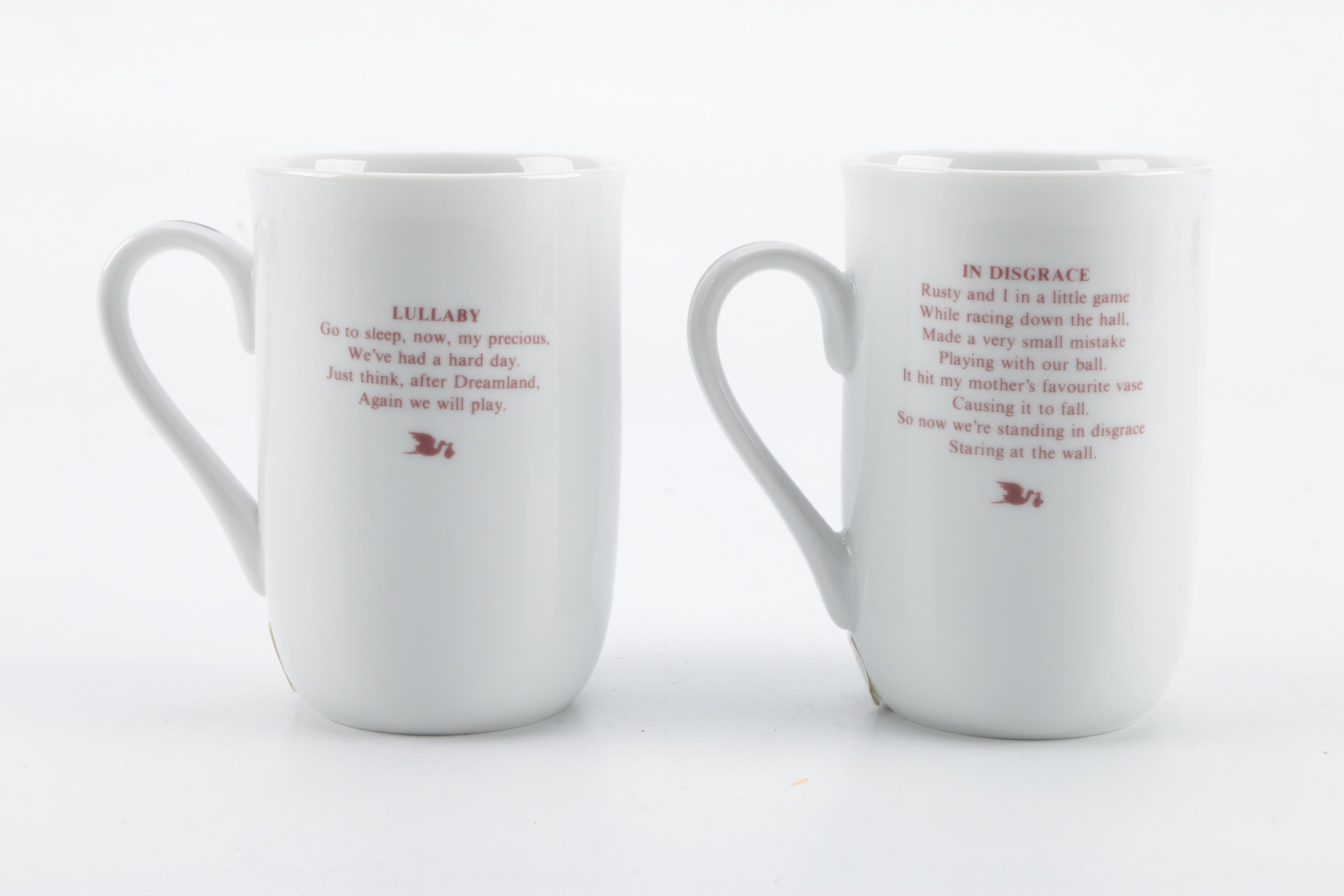 Lenox Porcelain Vases and Bessie Pease Gutmann Collectible Mugs