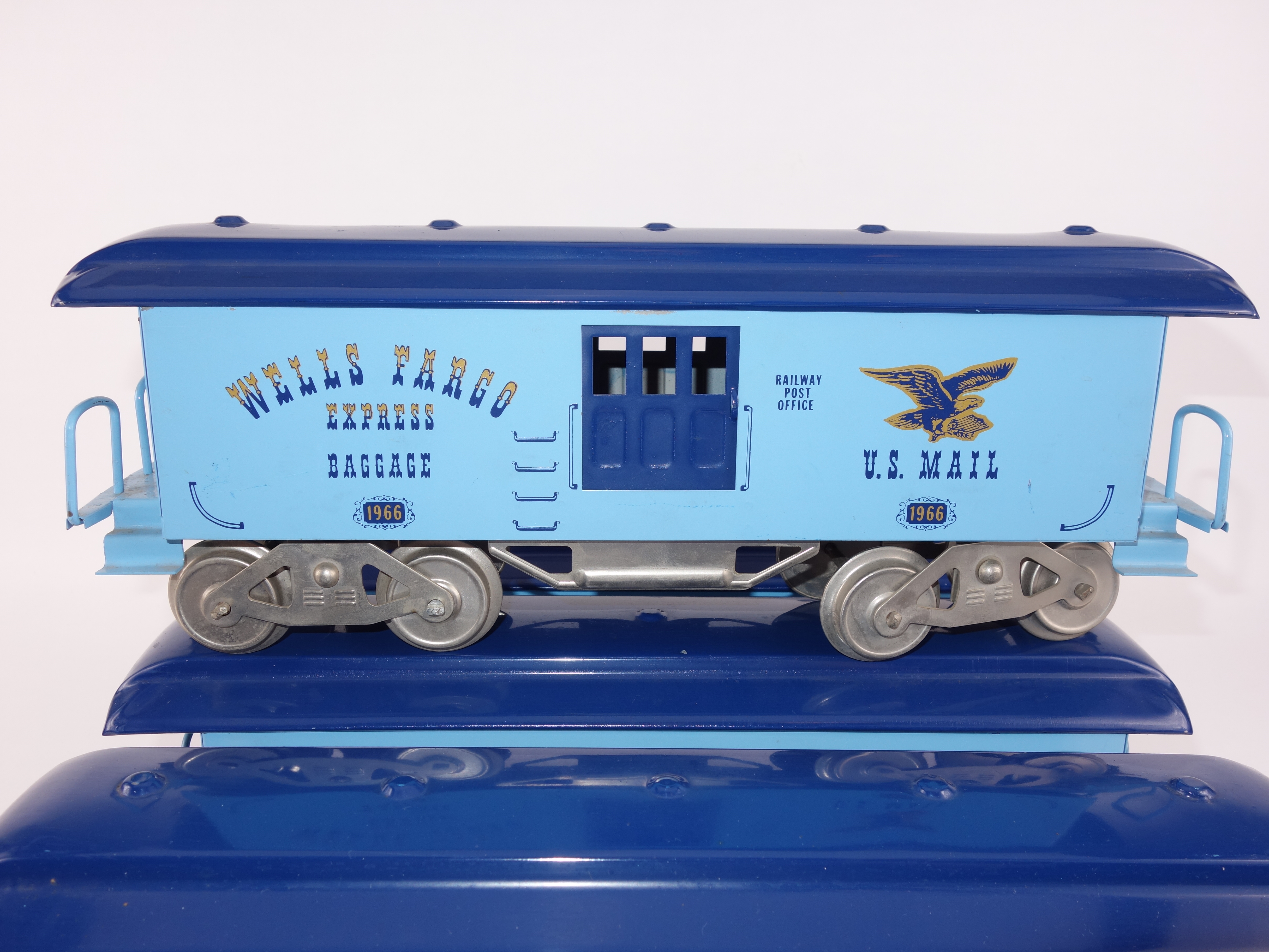 Four McCoy "Wells Fargo" Train Cars